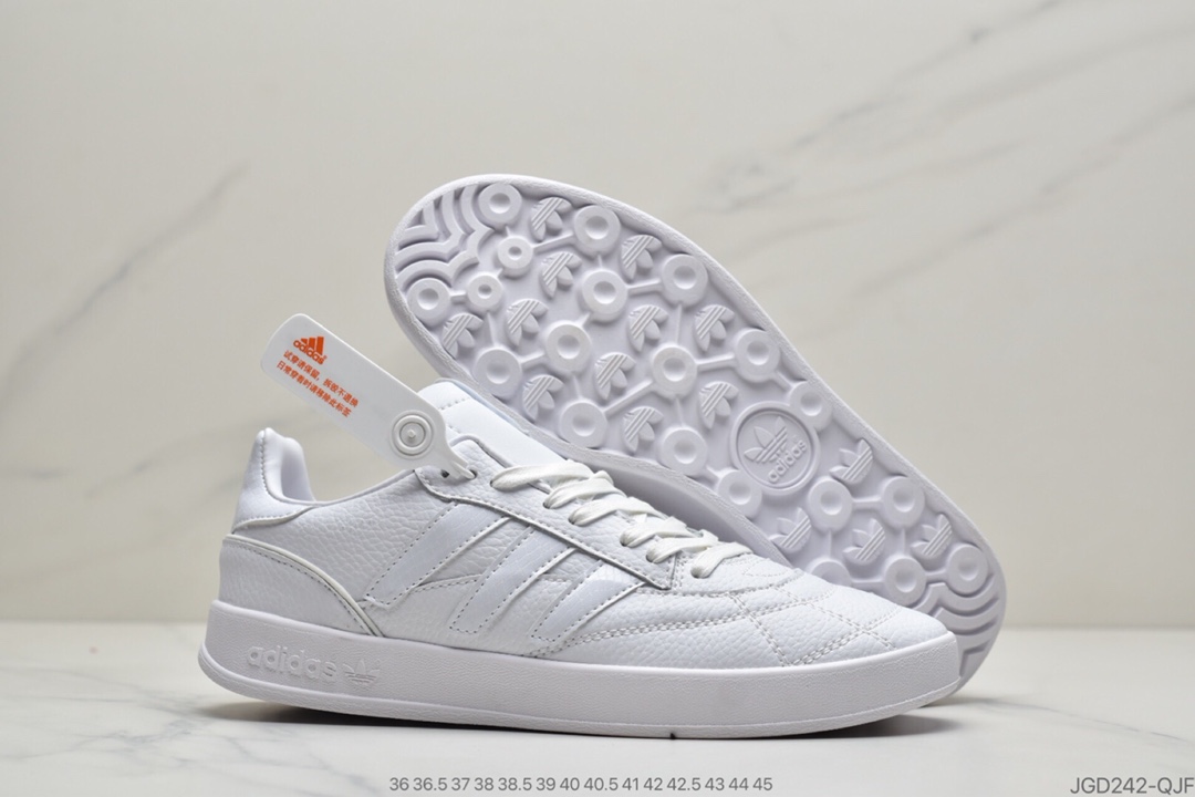 180 公司级三叶草adidas Originals Sobakov P94 低帮百搭休闲运动皮革板鞋EE5638