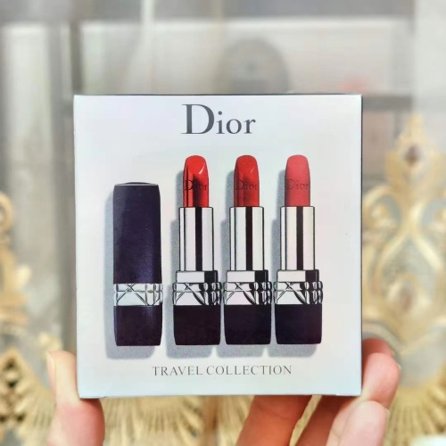 Dior 999 Lipstick Set - Matte, Satin, and Metallic Finishes - Travel Collection 1 Dior 999 Lipstick Set - Matte, Satin, and Metallic Finishes - Travel Collection