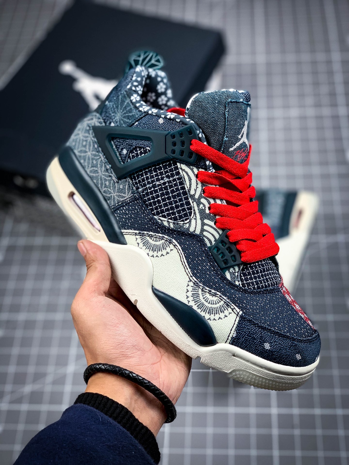 450  纯原版本Air Jordan 4 Retro SE “Sashiko” 刺子绣 AJ4 乔丹4代 CW0898-400
