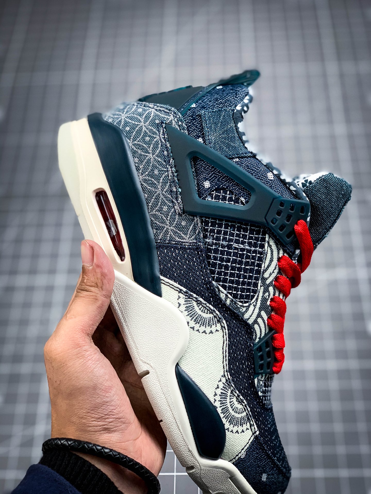 450  纯原版本Air Jordan 4 Retro SE “Sashiko” 刺子绣 AJ4 乔丹4代 CW0898-400