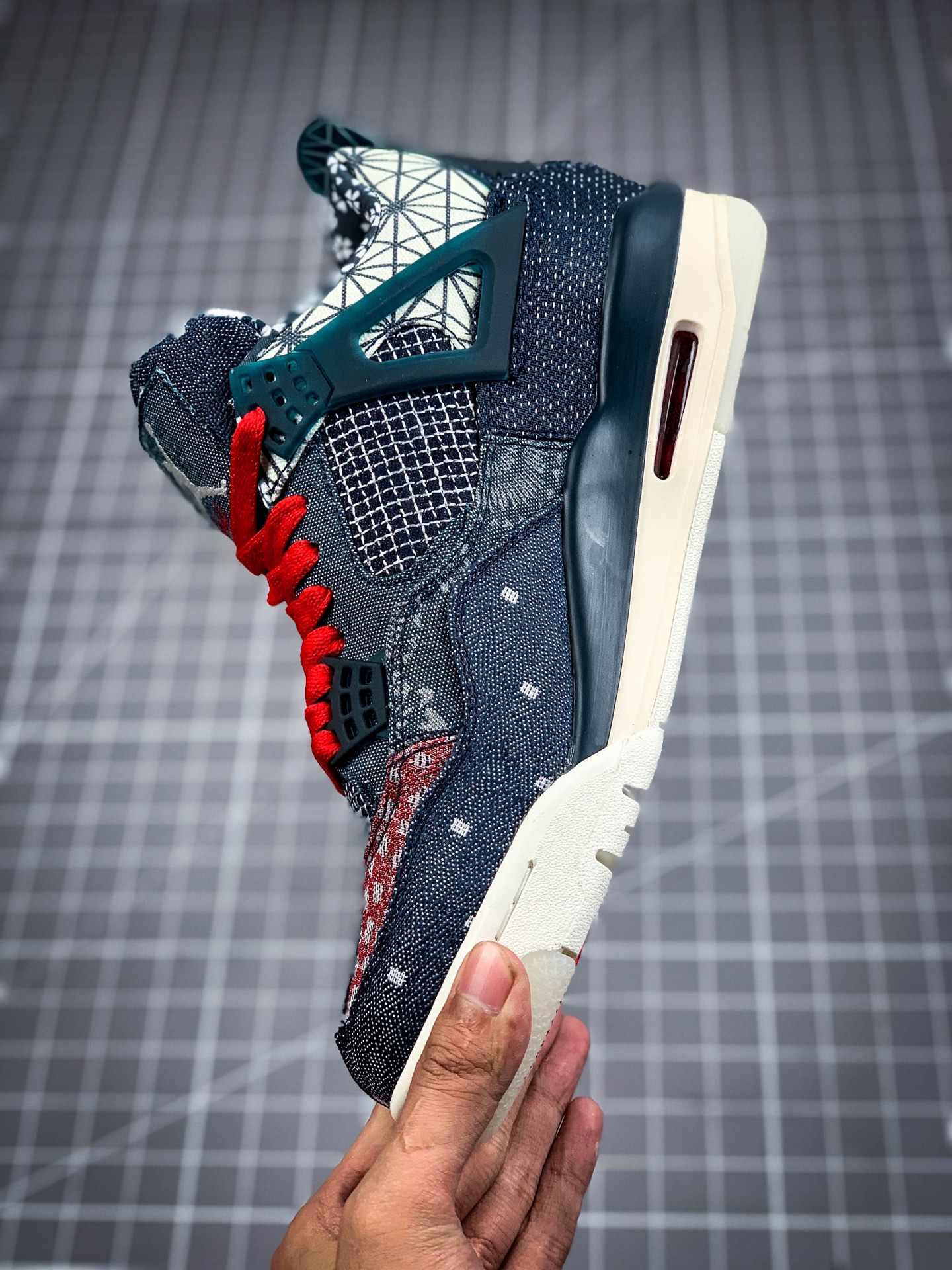 450  纯原版本Air Jordan 4 Retro SE “Sashiko” 刺子绣 AJ4 乔丹4代 CW0898-400