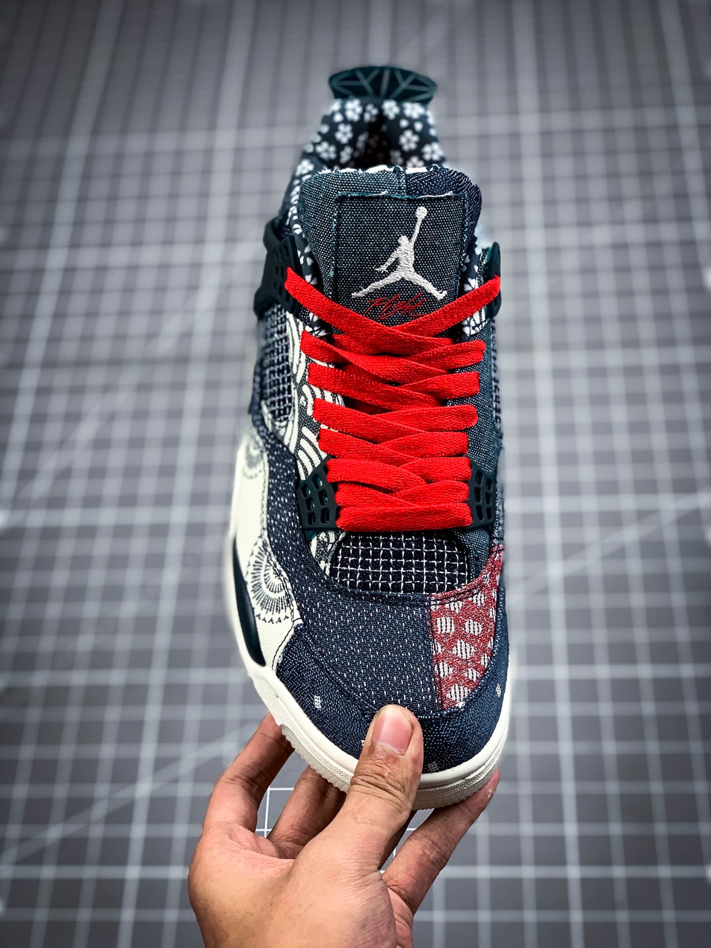 450  纯原版本Air Jordan 4 Retro SE “Sashiko” 刺子绣 AJ4 乔丹4代 CW0898-400