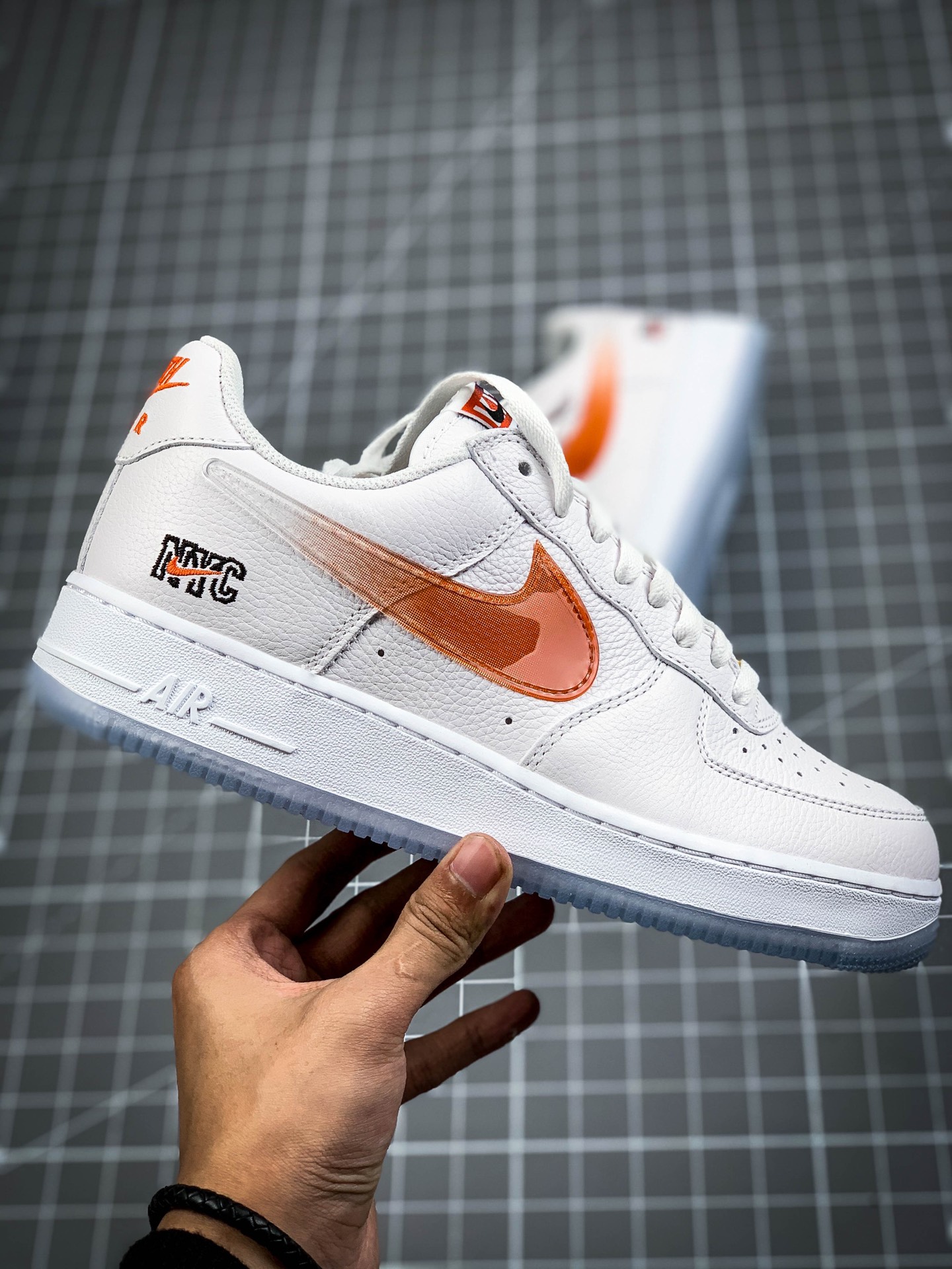 450 另有220版本 顶级纯原版本Kith x Nike Air Force 1 Low “NYC” 纽约限定 空军CZ7928-001