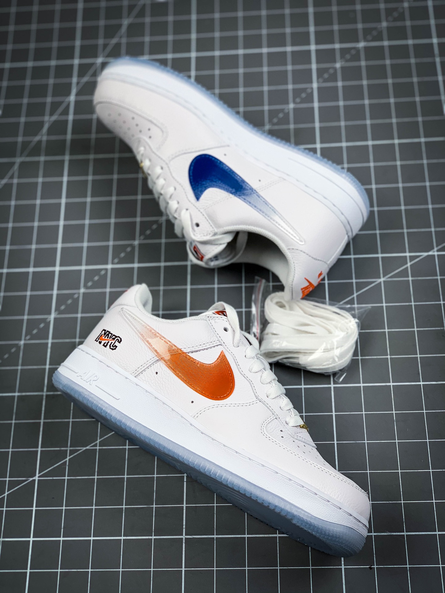 450 另有220版本 顶级纯原版本Kith x Nike Air Force 1 Low “NYC” 纽约限定 空军CZ7928-001