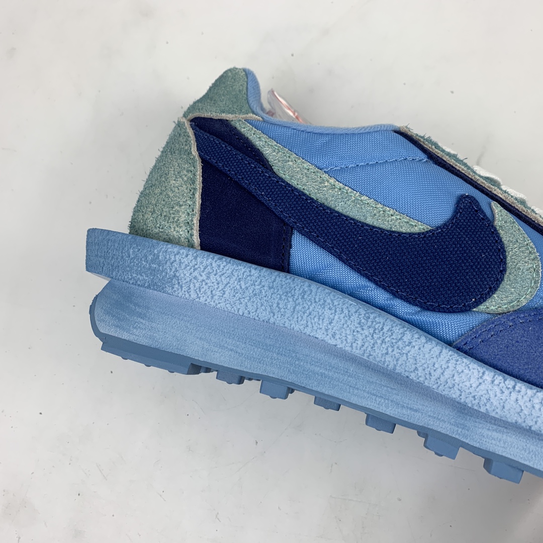 200 Sacai x Nike LVD Waffle Daybreak 日式解构美学重叠设计前卫华夫变形休闲慢跑鞋 BV0073-401