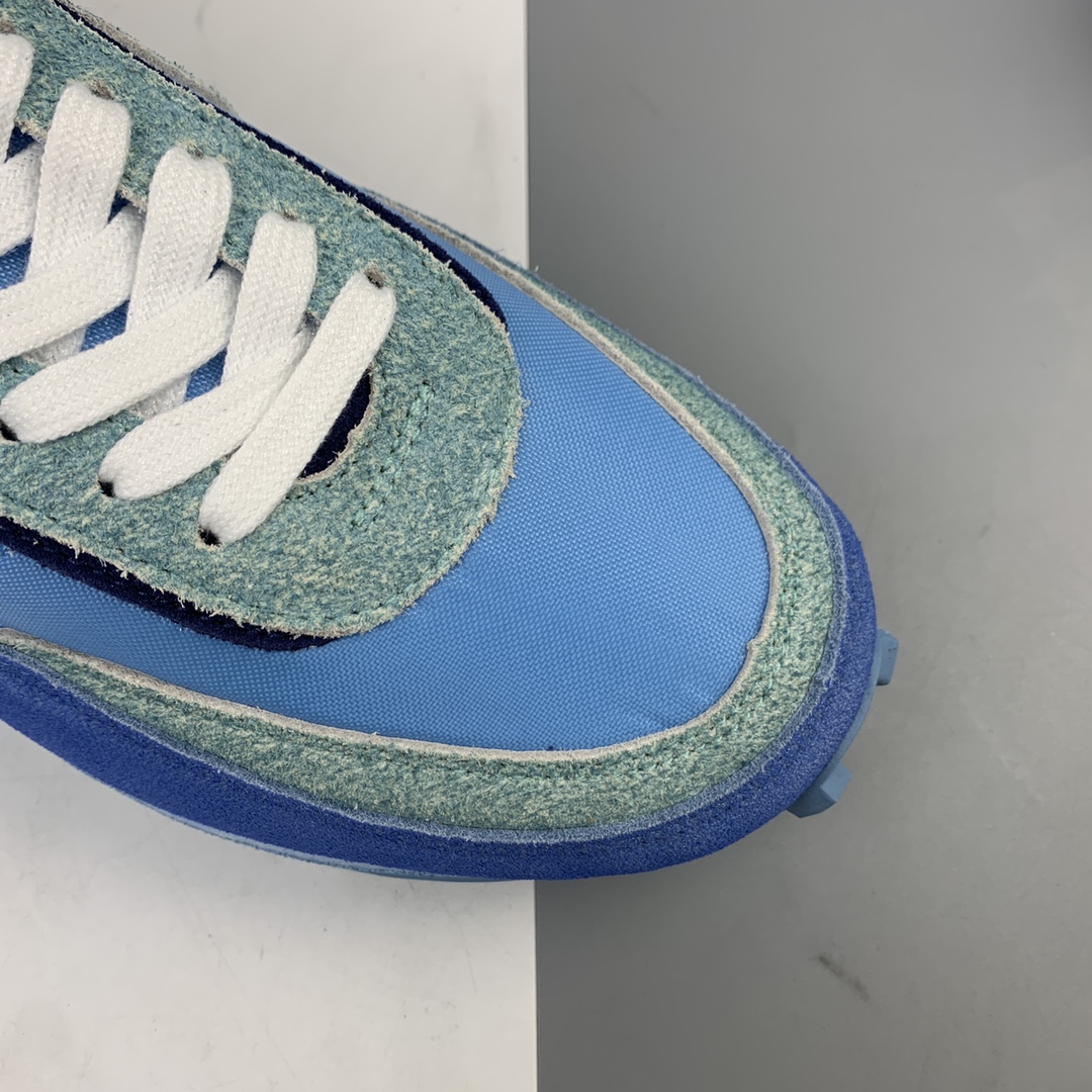 200 Sacai x Nike LVD Waffle Daybreak 日式解构美学重叠设计前卫华夫变形休闲慢跑鞋 BV0073-401