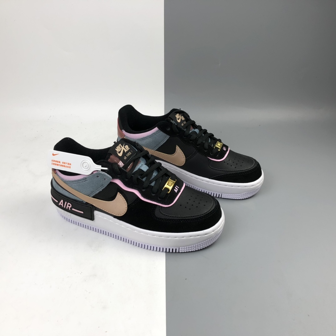 220 Nk Air Force 1 Shadow 空军一号轻量增高低帮百搭板鞋 CU5315-001
