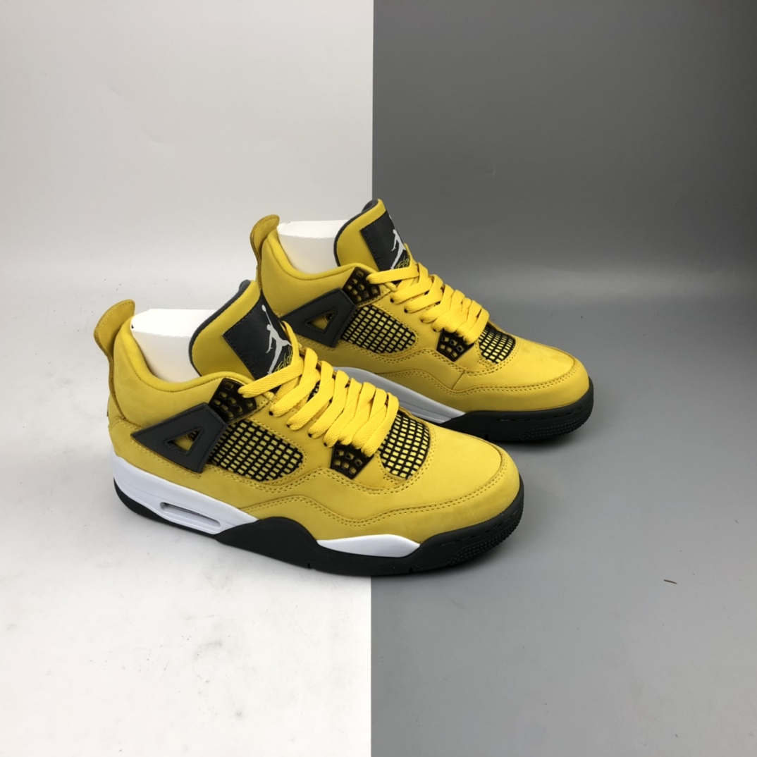 480 Air Jordan 4“Lightning” AJ4 乔4黄色电母 314254-702