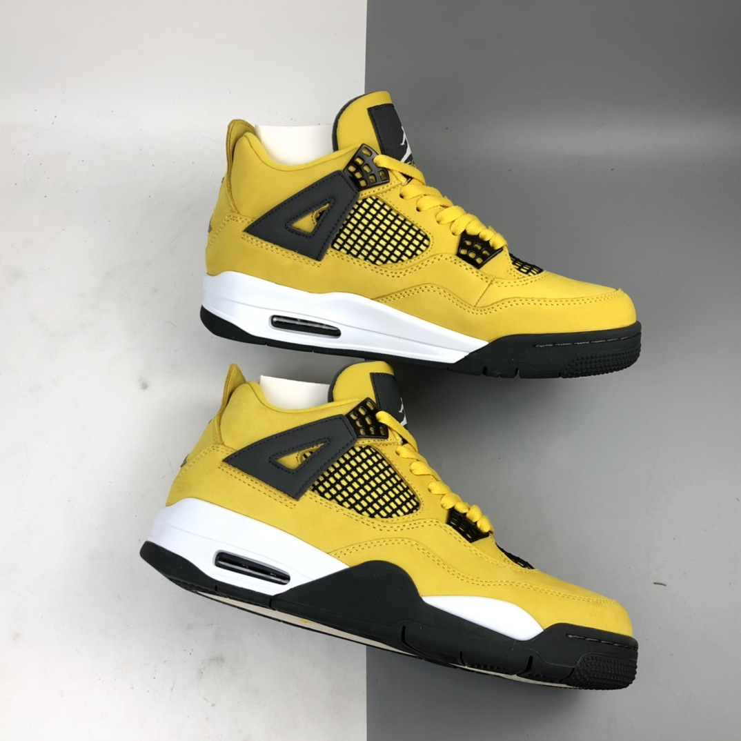 480 Air Jordan 4“Lightning” AJ4 乔4黄色电母 314254-702