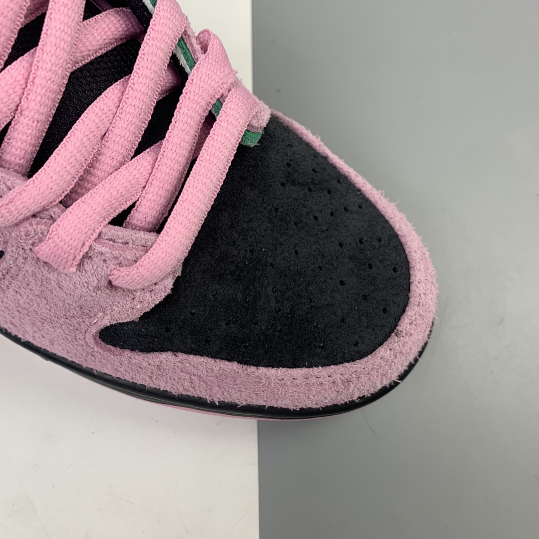 320 Nike SB Dunk High Pro”Invert Celtics”扣篮系列高帮休闲运动滑板板鞋“反转黑粉凯尔特人”CU7349-001