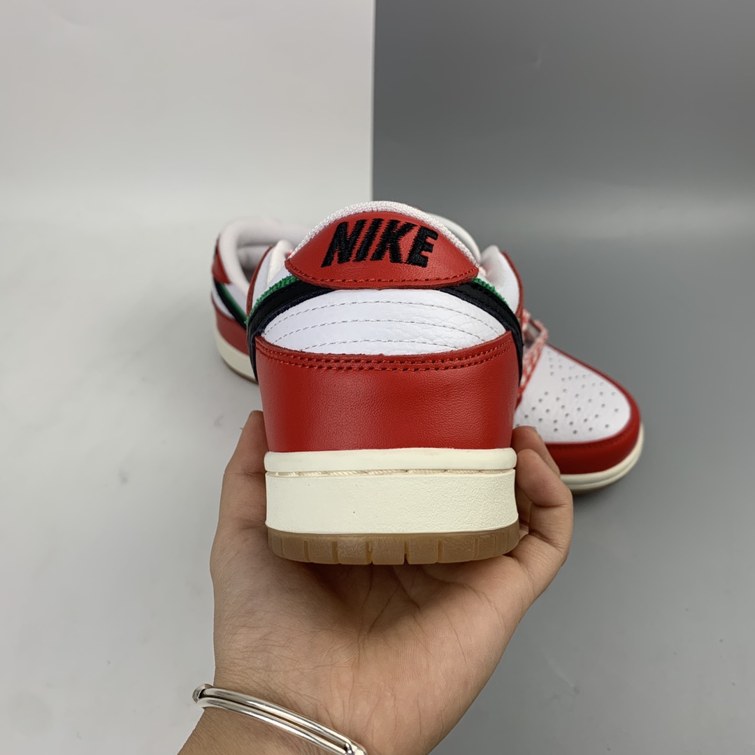 360 Frame Skate x Nk SB Dunk Low “Habibi”白红双勾 扣篮系列复古低帮休闲运动滑板板鞋 CT2550-600