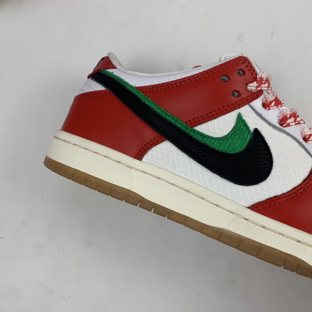 360 Frame Skate x Nk SB Dunk Low “Habibi”白红双勾 扣篮系列复古低帮休闲运动滑板板鞋 CT2550-600
