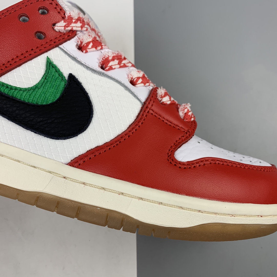 360 Frame Skate x Nk SB Dunk Low “Habibi”白红双勾 扣篮系列复古低帮休闲运动滑板板鞋 CT2550-600