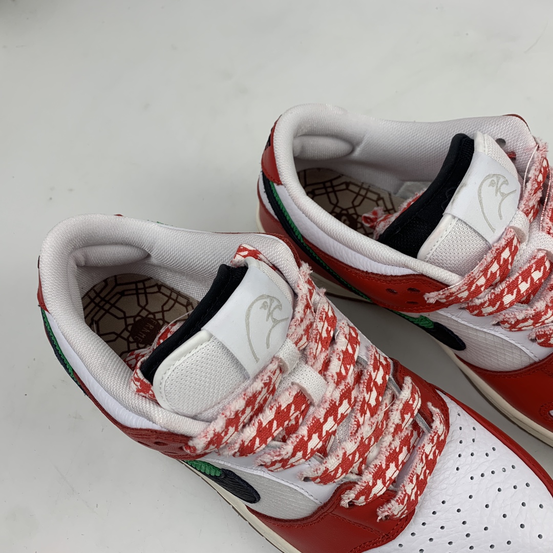 360 Frame Skate x Nk SB Dunk Low “Habibi”白红双勾 扣篮系列复古低帮休闲运动滑板板鞋 CT2550-600