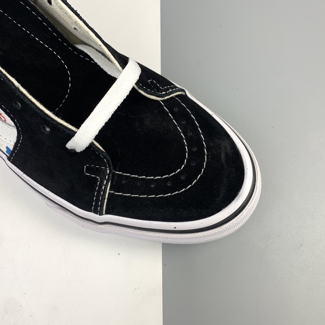 150 Vans Sk8-Hi 新款logo图案高帮休闲板鞋 VN0A38GEVFV