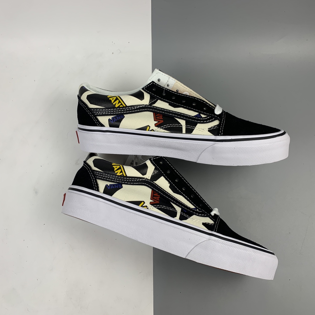 140 Vans Old Skool 新款logo图案低帮休闲板鞋 VN0A4U3B2O8