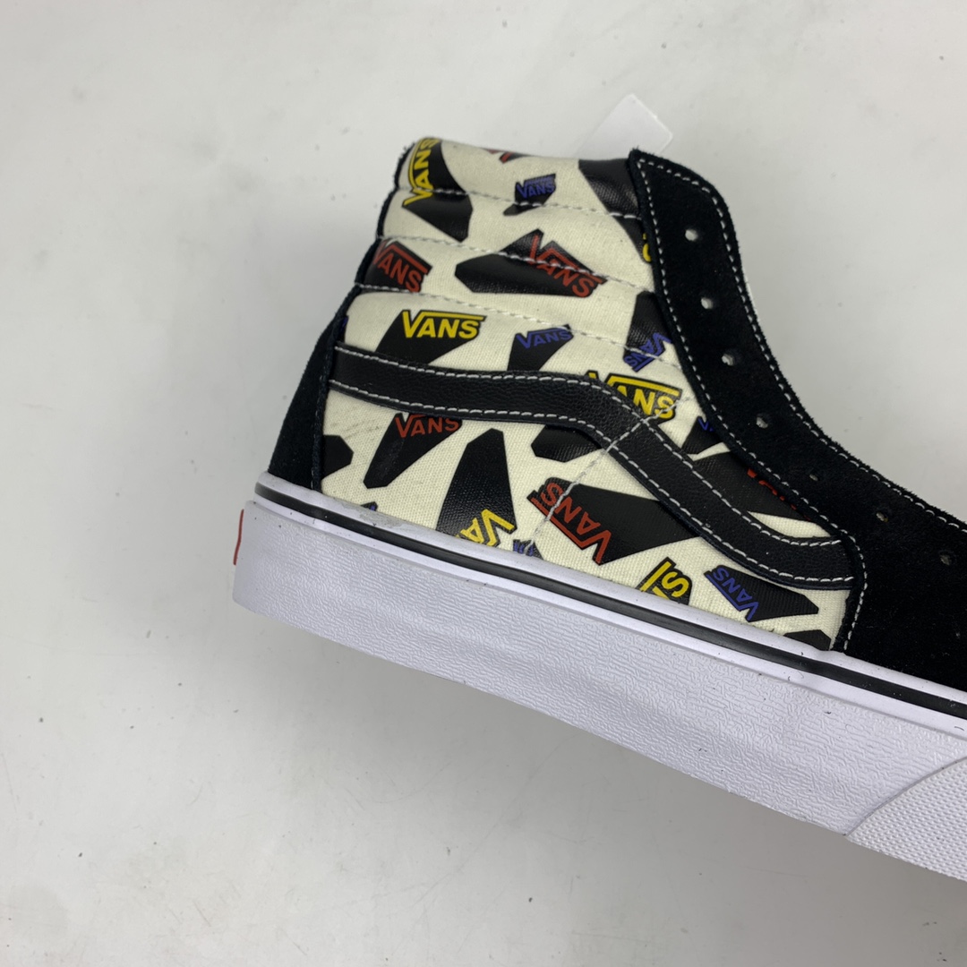 150 Vans Sk8-Hi 新款logo图案高帮休闲板鞋 VN0A4U3C208