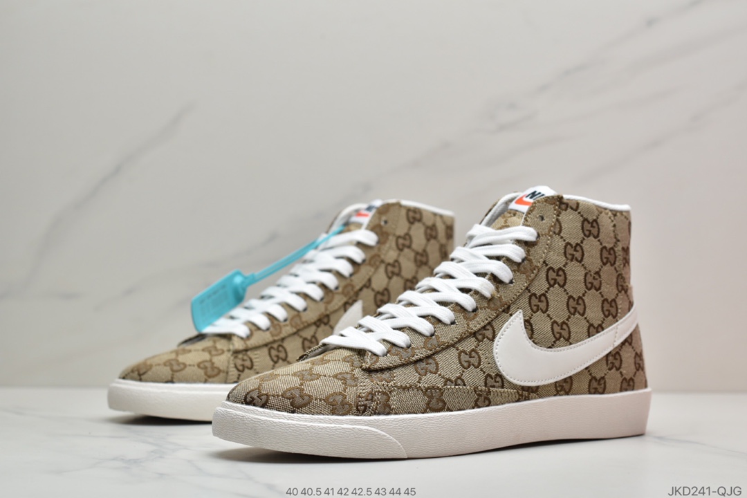 160 公司级耐克Nike Blazer Mid x Levi's Strauss 开拓者高帮牛仔 CJ6110-100