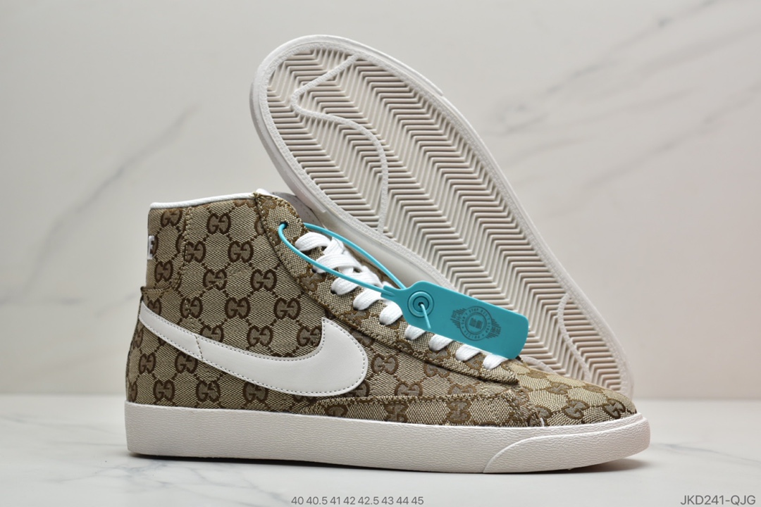 160 公司级耐克Nike Blazer Mid x Levi's Strauss 开拓者高帮牛仔 CJ6110-100