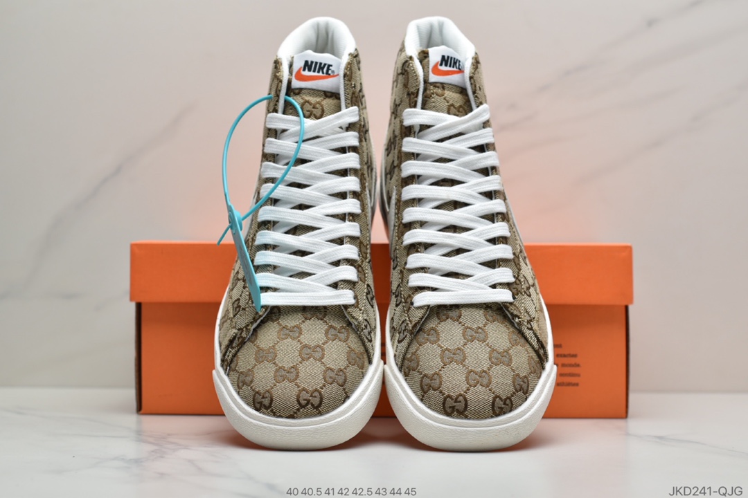 160 公司级耐克Nike Blazer Mid x Levi's Strauss 开拓者高帮牛仔 CJ6110-100