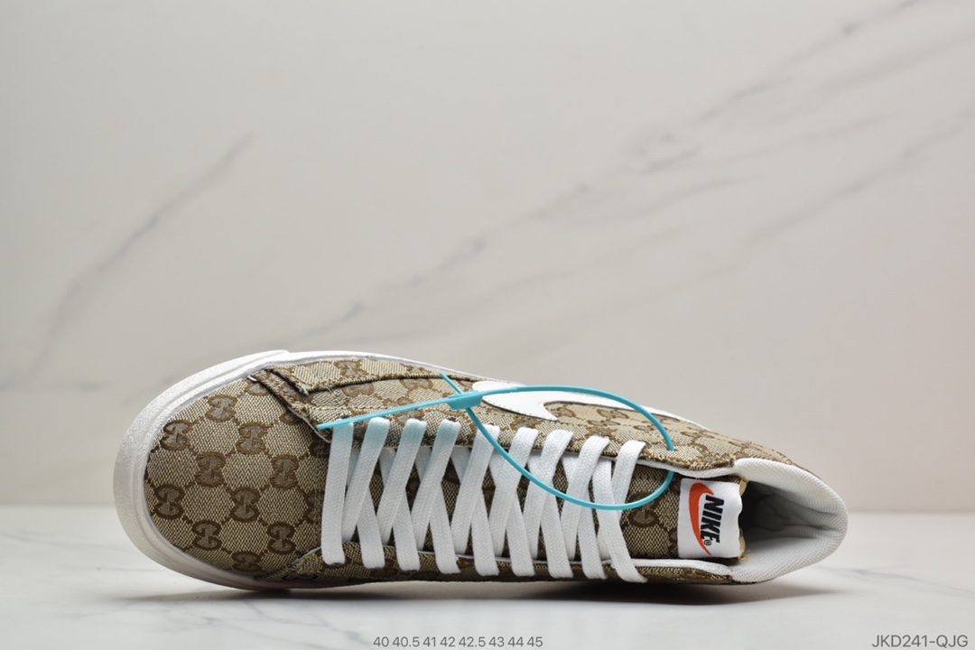 160 公司级耐克Nike Blazer Mid x Levi's Strauss 开拓者高帮牛仔 CJ6110-100