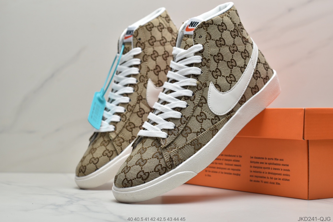 160 公司级耐克Nike Blazer Mid x Levi's Strauss 开拓者高帮牛仔 CJ6110-100