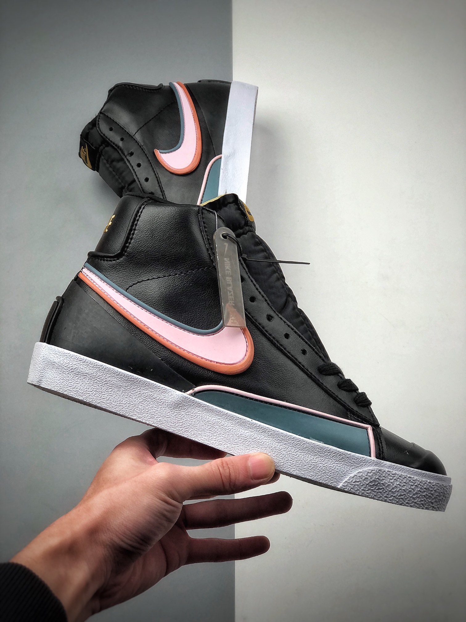 220  Nike Blazer Mid 77 Infinite ”Rubberized Black黑粉DC1746-001