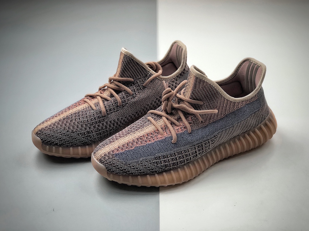 320  Adidas Yeezy Boost 350 V2“Fade”阿迪达斯椰子350二代 镂空褪色蓝棕配色 巴斯夫Boost原底 货号：H02795