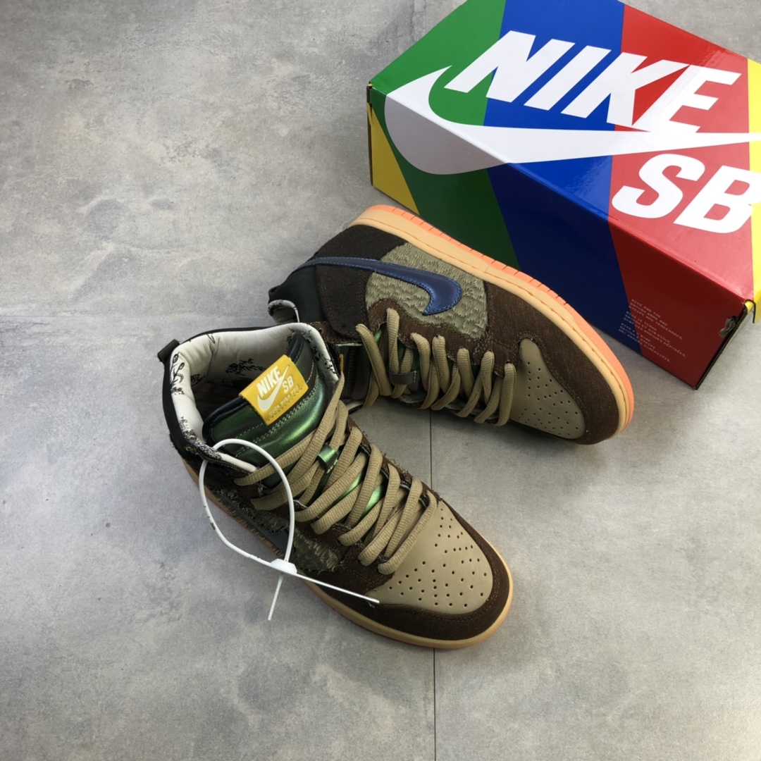 480 NIKE Concepts x Nike SB Dunk High “Mallard” 最新配色  “Mallard（野鸭）”DC6887-200