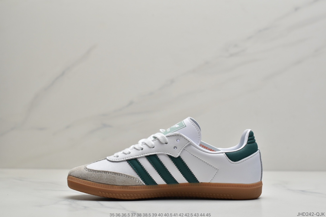 190 公司级阿迪达斯Adidas 近70年的经典Samba OG 原装全头层制作超软头层真皮EE5452