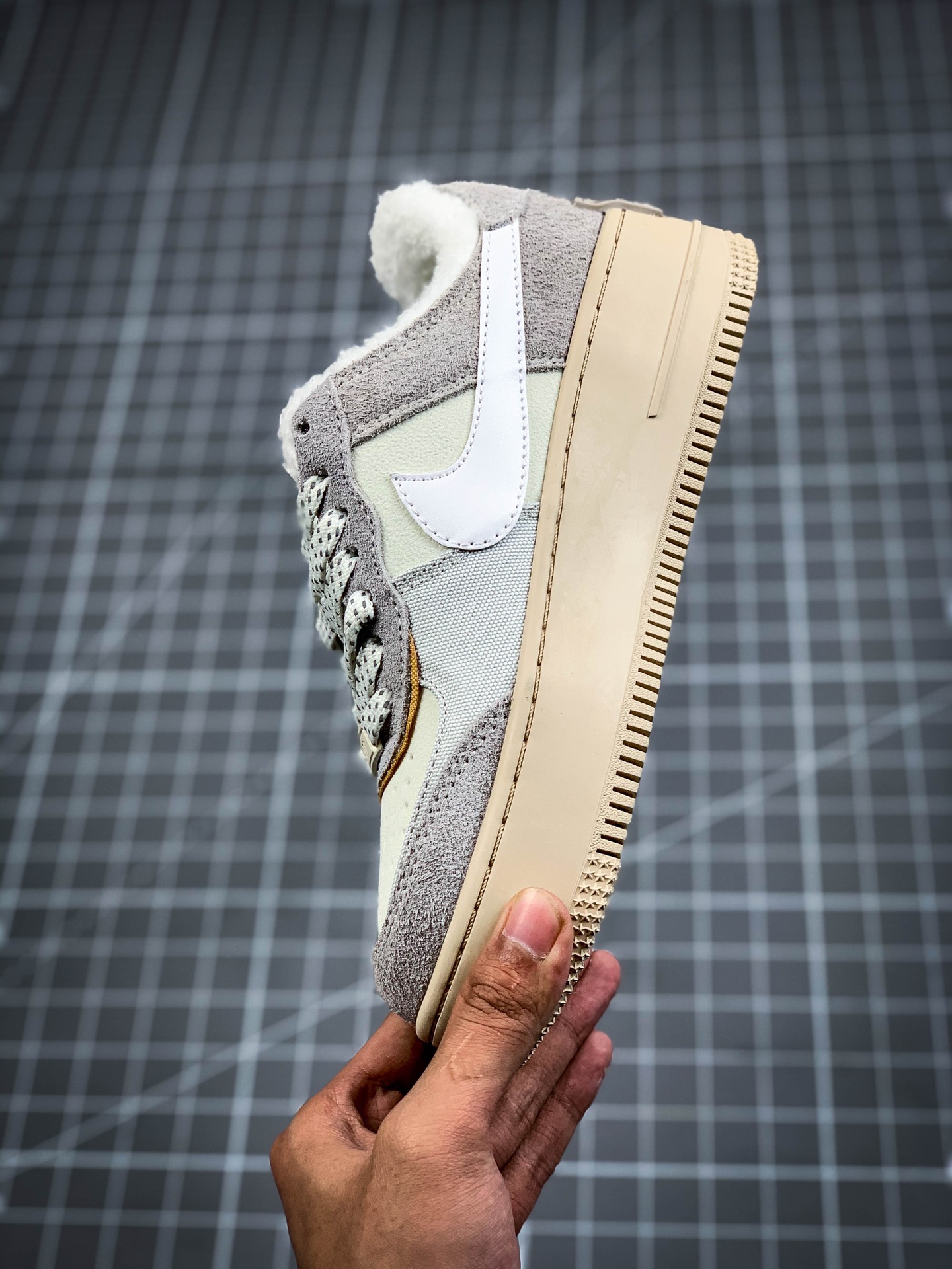 200 NK WMNS Air Force 1 Shadow灰褐色加绒 CT1985-500