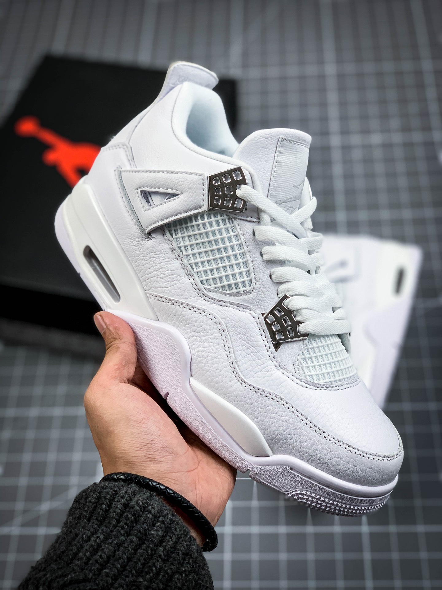 360  乔丹4系列 Air Jordan 4 Retro “Pure Money”AJ4代中帮 308497-100