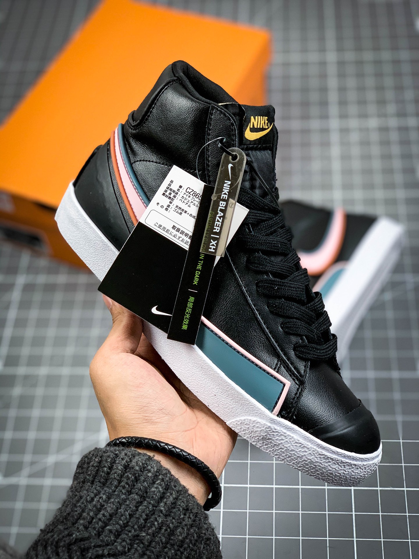 220 Nike Blazer Mid '77 Infinite “Rubberized Black” 黑粉 经典开拓者中帮百搭休闲运动板鞋DC1746-001