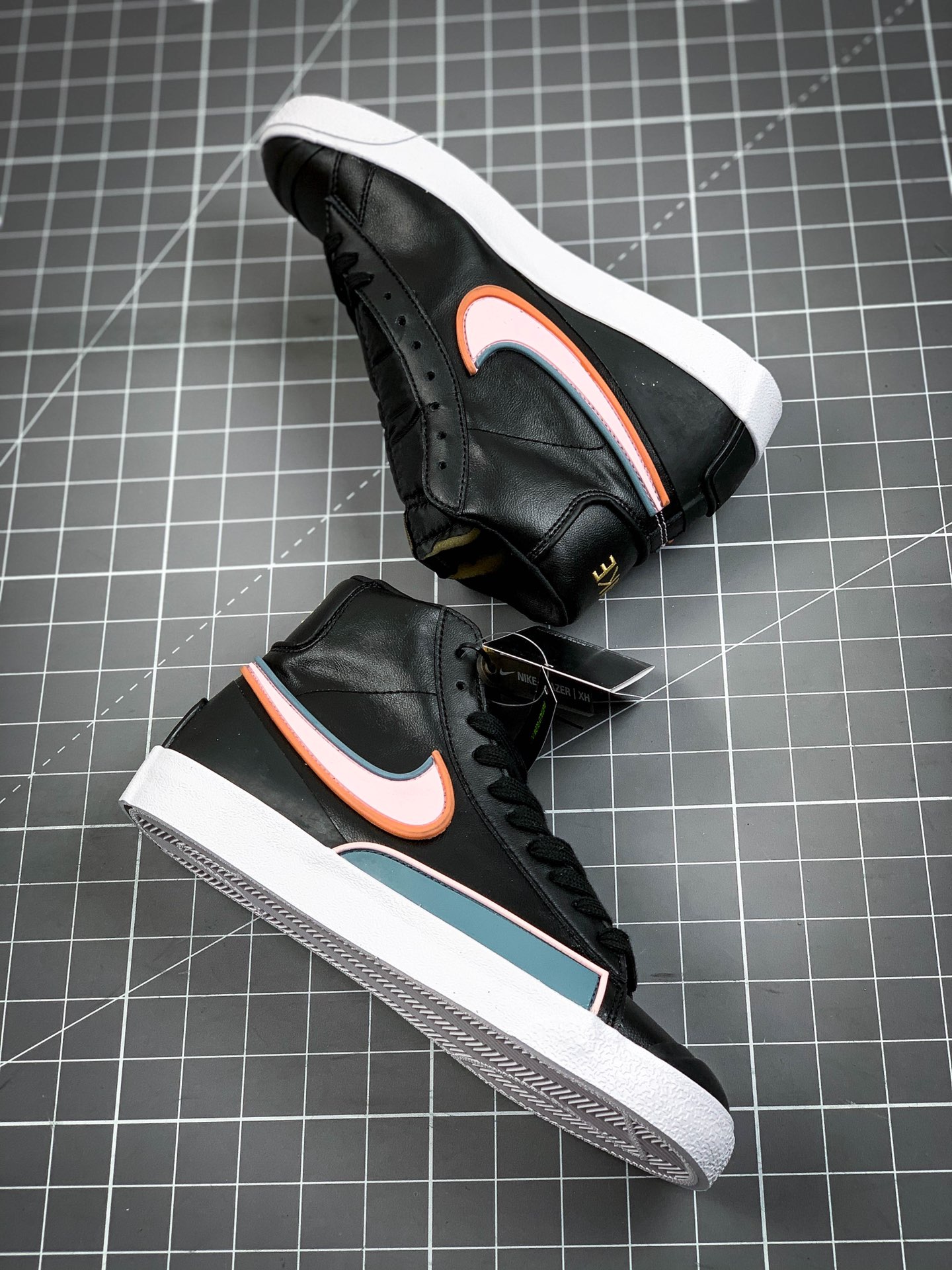 220 Nike Blazer Mid '77 Infinite “Rubberized Black” 黑粉 经典开拓者中帮百搭休闲运动板鞋DC1746-001