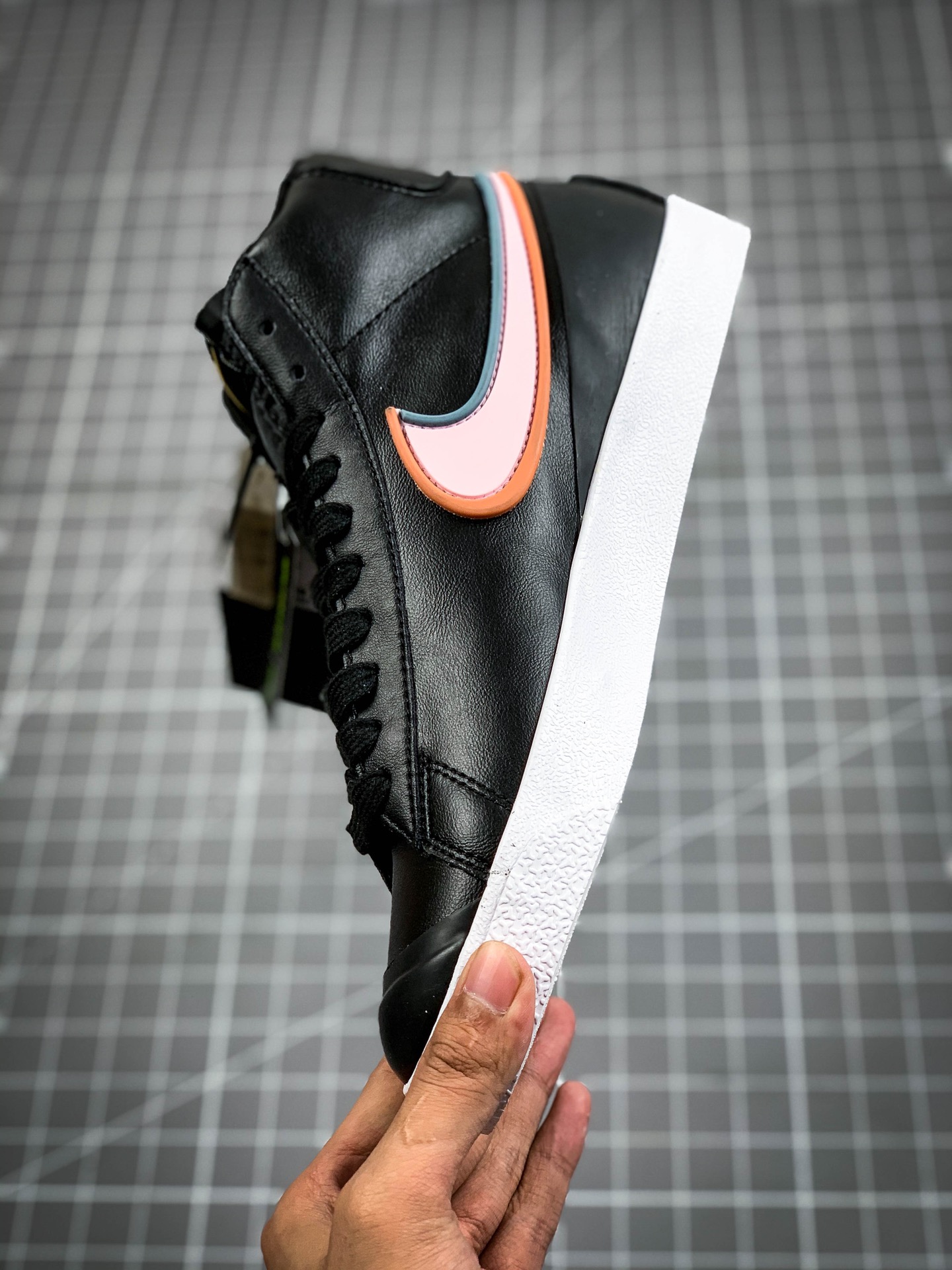 220 Nike Blazer Mid '77 Infinite “Rubberized Black” 黑粉 经典开拓者中帮百搭休闲运动板鞋DC1746-001