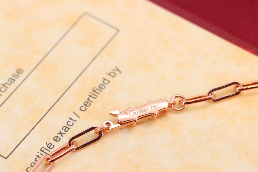 Cartier Cartier 卡地亚 粗链钉子 满钻项链