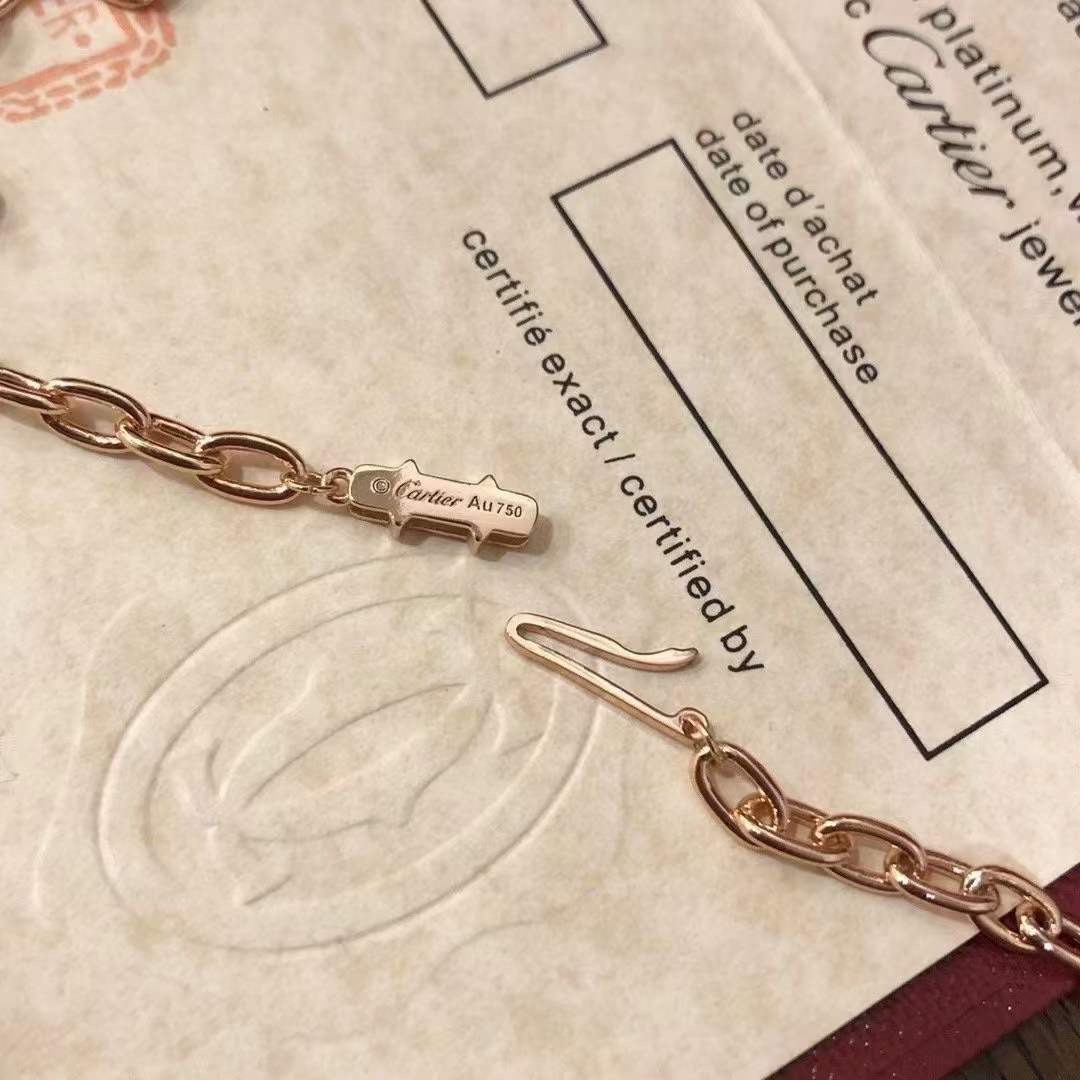 Cartier 特别有质感的一款项链