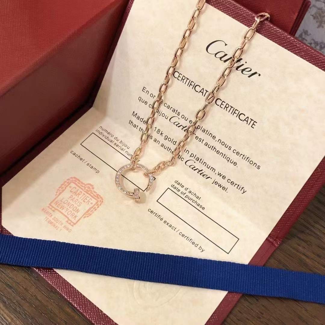Cartier 特别有质感的一款项链