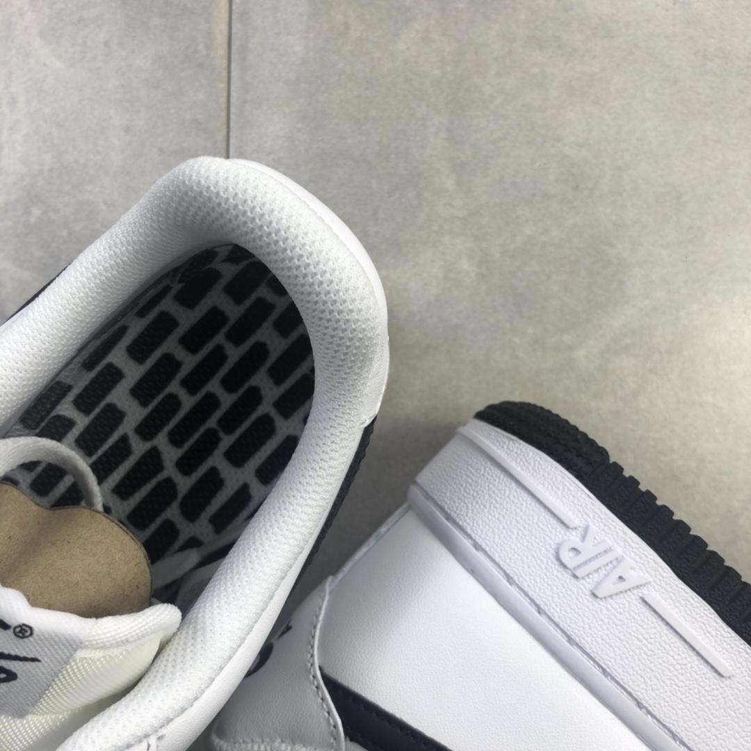 180 Nike Air Force 1’07”Beige/Wolf Grey”空军一号经典低帮百搭休闲运动板鞋“黑白” CT2816-100