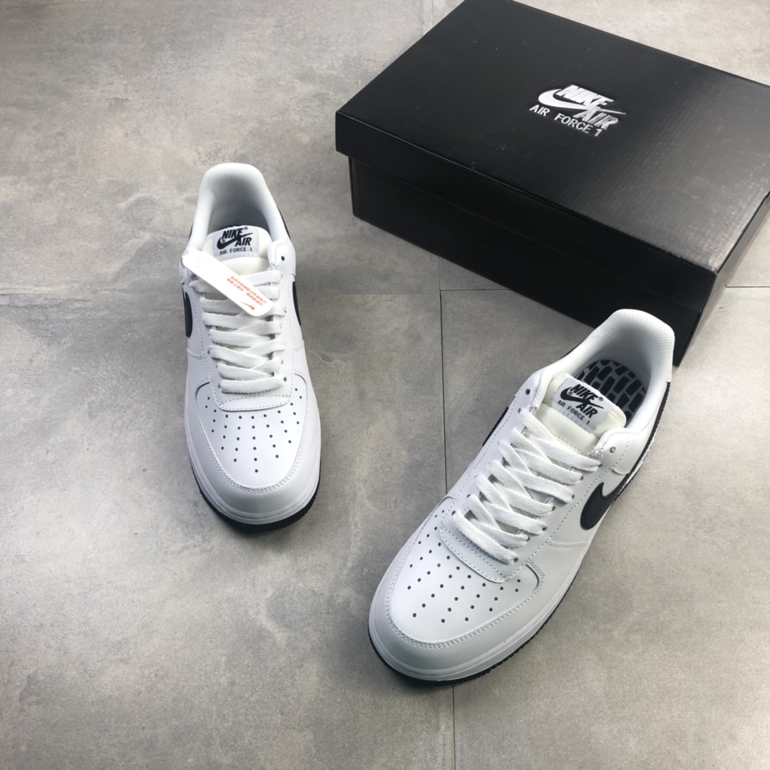 180 Nike Air Force 1’07”Beige/Wolf Grey”空军一号经典低帮百搭休闲运动板鞋“黑白” CT2816-100
