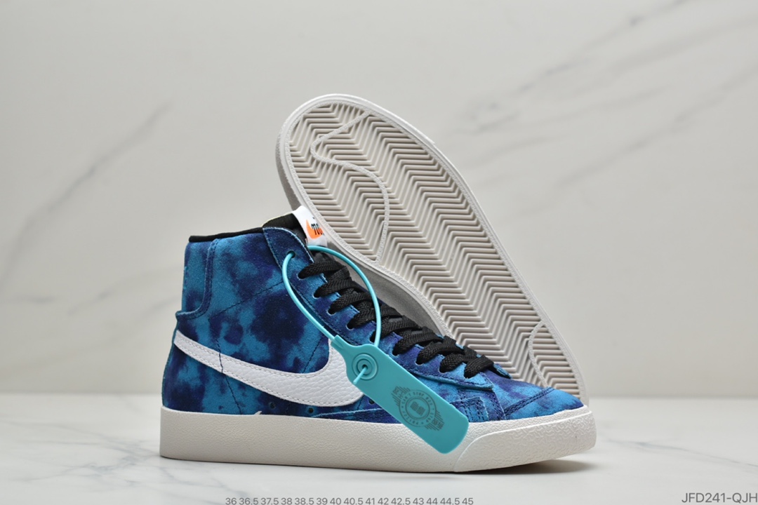 180 公司级耐克Nike Blazer Mid x Levi's Strauss 开拓者高帮牛仔 JB8236-400