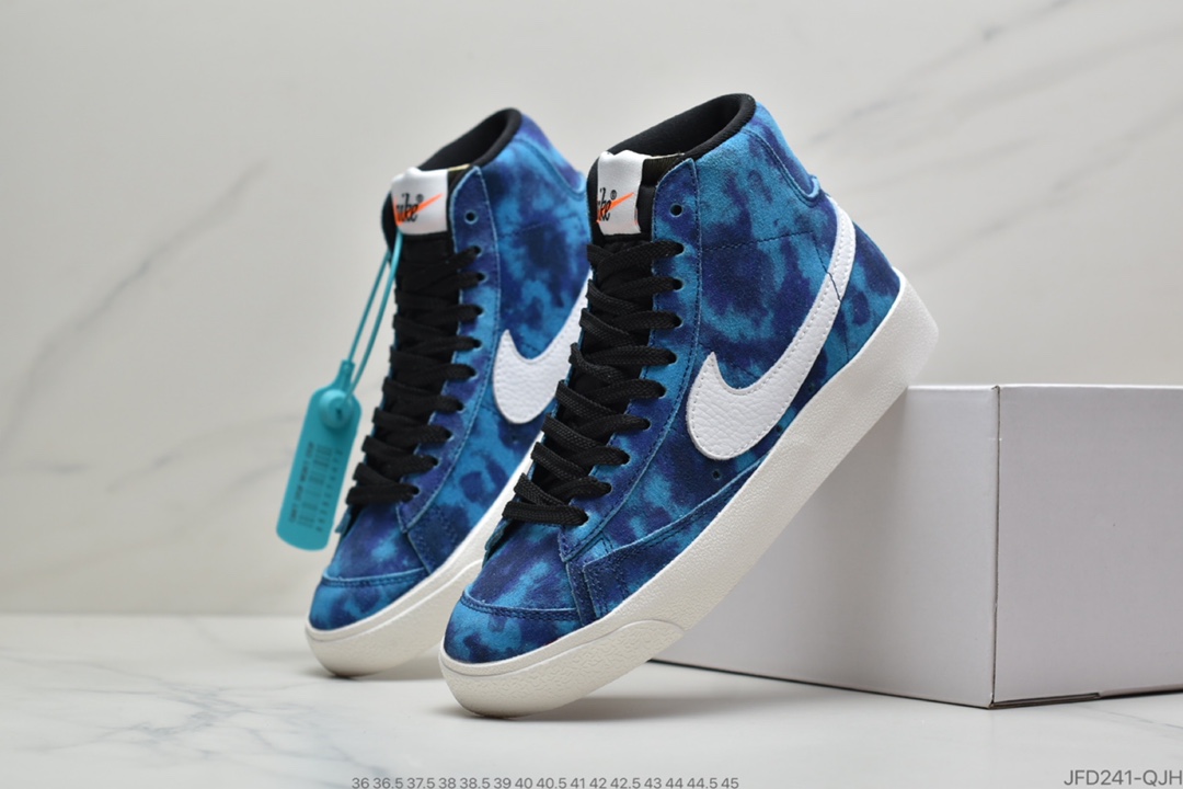 180 公司级耐克Nike Blazer Mid x Levi's Strauss 开拓者高帮牛仔 JB8236-400