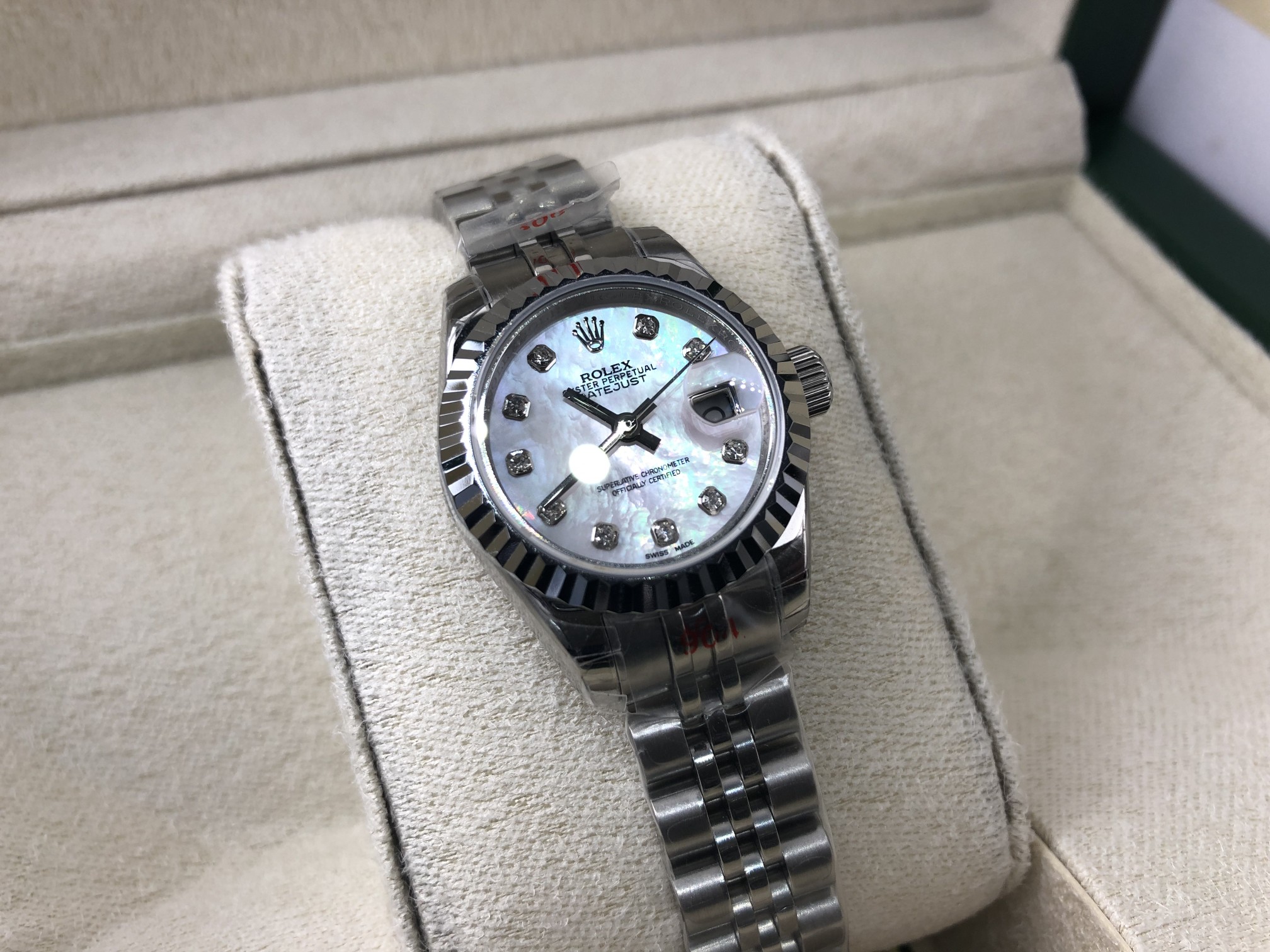 Rolex 皇家 劳力士日志系列贝壳表盘和电纹表盘女表