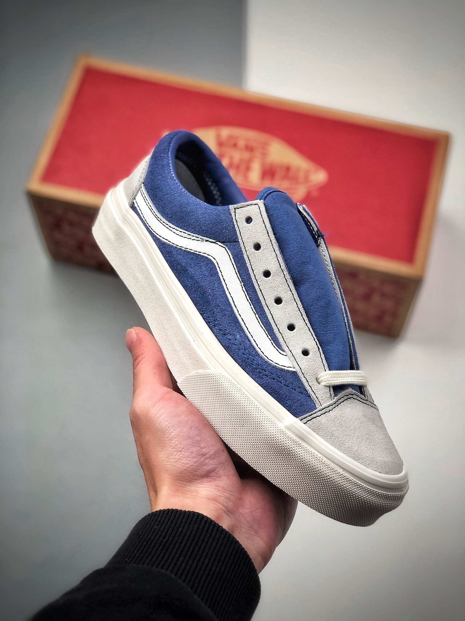 150  Vans 低帮 灰蓝麂皮 Style 36 VLT LX Better Gift Shop x Vans Vault 2020 联名系列