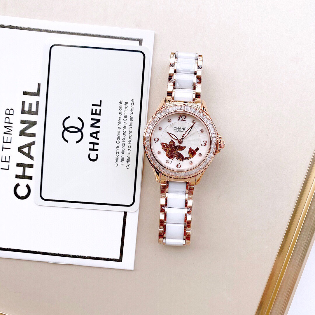 [CHANEL Watches]leather strip plusTop mechanical women