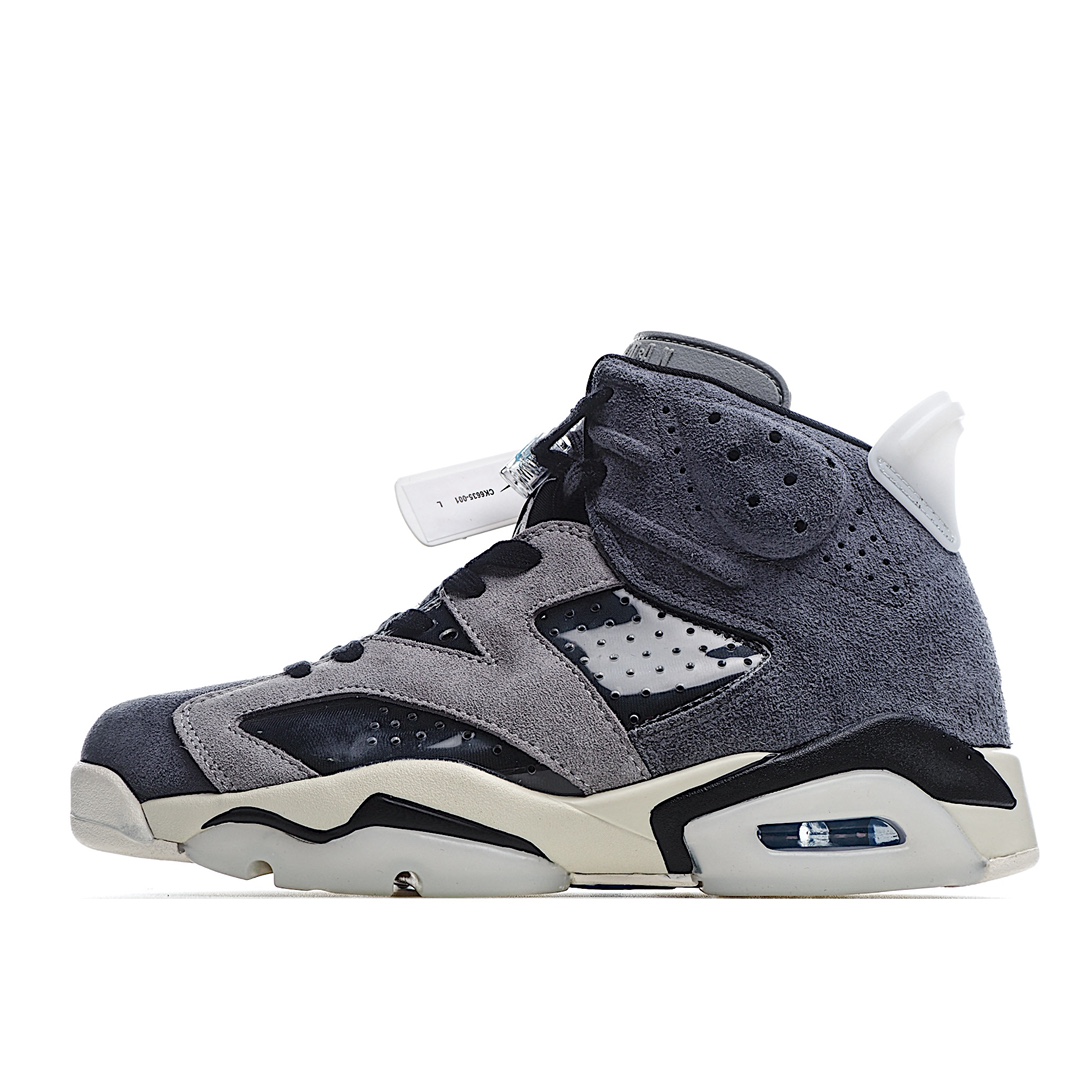 H0 Air Jordan 6 Retro “Smoke Grey”黑灰
