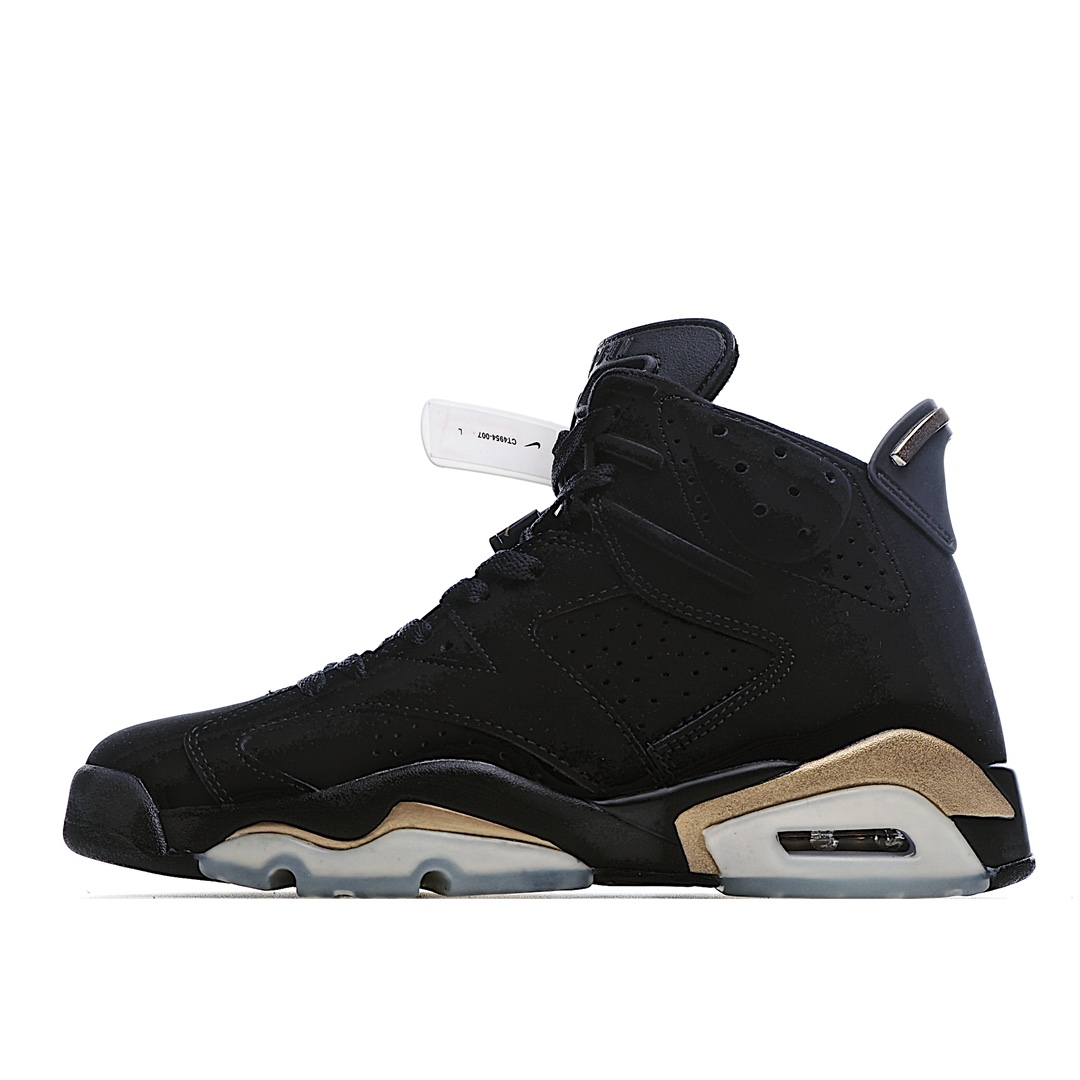 H0 Air Jordan 6 ” DMP ” 黑金 篮球鞋