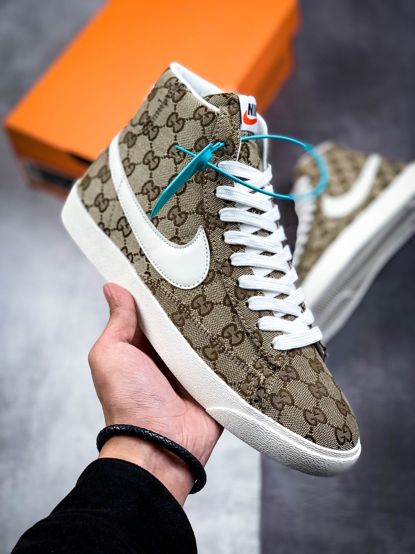 160 Nike Blazer Mid x Levi's Strauss 开拓者高帮牛仔百搭休闲运动板鞋JB8236-400