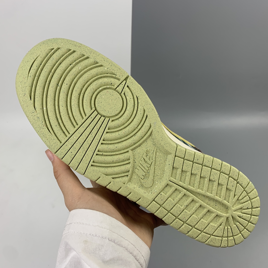 320 Nk SB Dunk Low ”Lemon Wash”扣篮系列低帮休闲运动滑板板鞋“拼色扎染印花水洗”单宁拼接 CZ9747-900