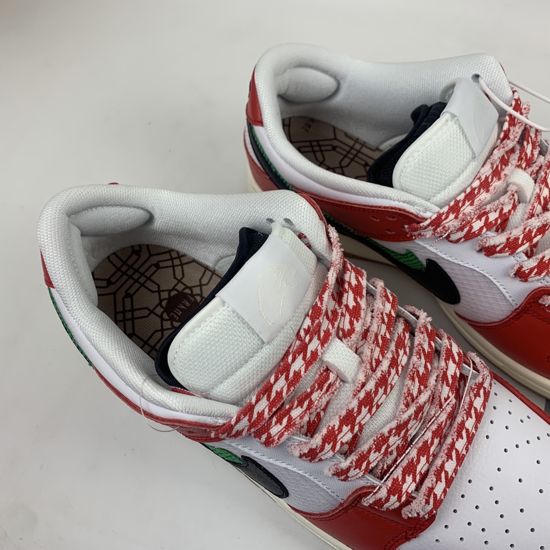 220 Frame Skate x Nk SB Dunk Low “Habibi”白红双勾 扣篮系列复古低帮休闲运动滑板板鞋 CT2550-600